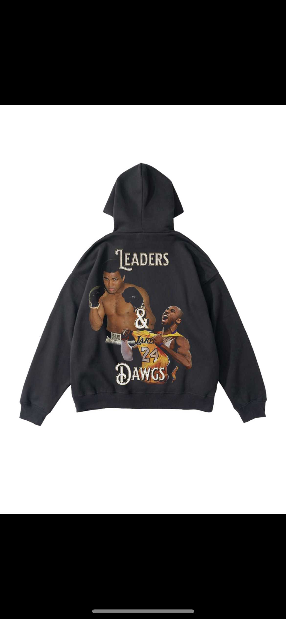 Legends Hoodie (Respect Lasts Longer Than Fame)π